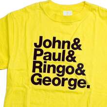 <cite>John &amp; Paul &amp; Ringo &amp; George / &amp;&amp;&amp;</cite> T-shirt