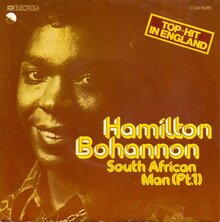 Hamilton Bohannon – “South African Man (Part 1)” German single cover