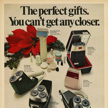 “The perfect gifts” ad by Norelco