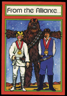 <span><cite>Star Wars</cite> Christmas cards (1977)</span>