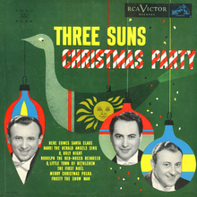 The Three Suns – <cite>Christmas Party</cite> album art