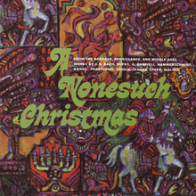 <cite>A Nonesuch Christmas </cite>album art