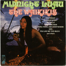 The Waikikis – <cite>Midnight Luau</cite> album art