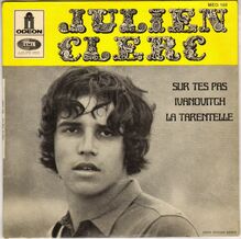 Julien Clerc logo and album art (1968–1970)