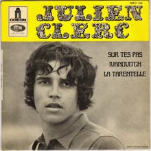 Julien Clerc logo and album art (1968–1970)