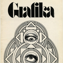<cite>Grafika</cite> series, <cite>Clip Books of Line Art</cite>, Volk (1970–1972)