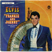 <span>Elvis Presley – </span><cite>Frankie and Johnny</cite> album art