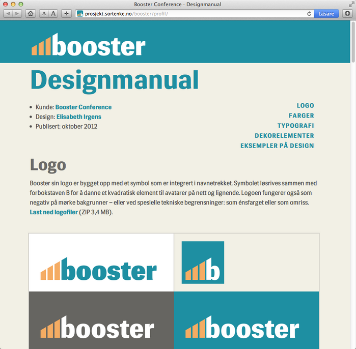 Booster Conference 2013 Designmanual 4