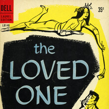 <cite>The Loved One</cite> by Evelyn Waugh (Dell)