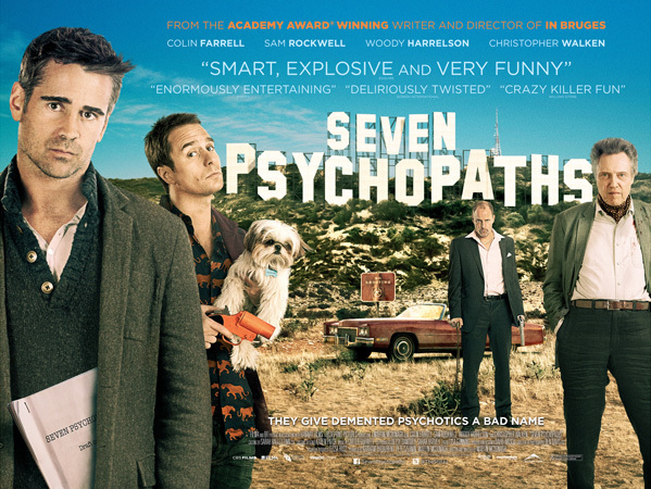 Seven Psychopaths UK advertising 1