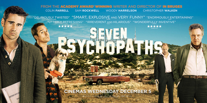 Seven Psychopaths UK advertising 3