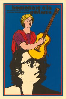<cite>Homenaje a la guitarra</cite> poster