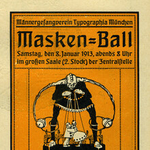 Masken-Ball, Männer-Gesangverein Typographia München