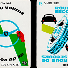 Mille Bornes Card Game (1960 Parker Brothers Bilingual Edition)