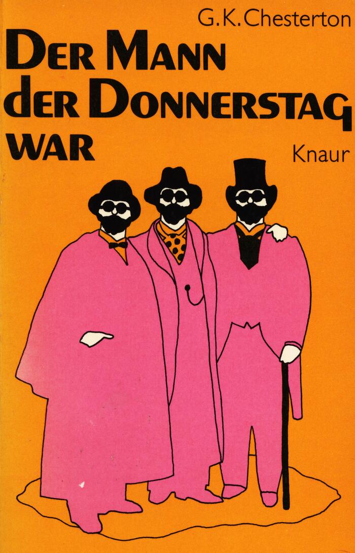 Der Mann der Donnerstag war by G. K. Chesterton