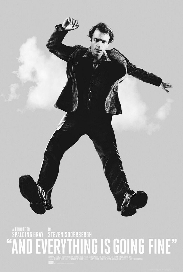 “And Everything Is Going Fine” movie poster
