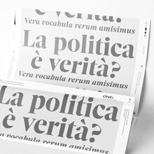 <cite>La politica è verità?</cite>