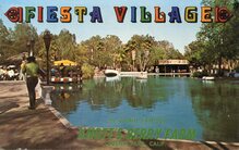 Fiesta Village, Knott’s Berry Farm postcard