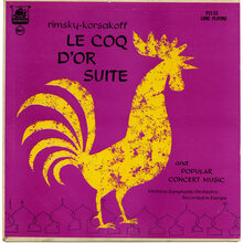 <cite>Rimsky-Korsakoff: Le Coq D’Or Suite and Popular Concert Music </cite>album art