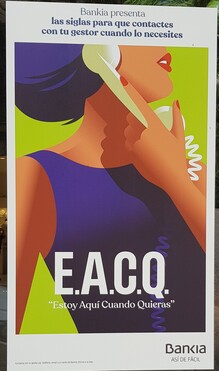 Bankia presenta: E.A.C.Q. poster