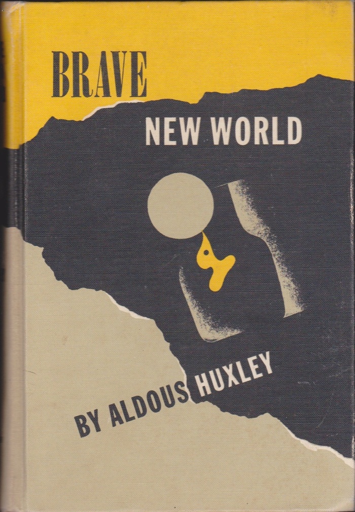 Brave New World by Aldous Huxley (Harper Crest Library) 1