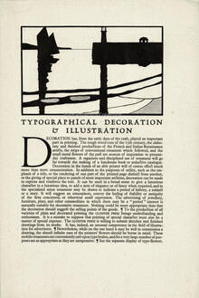 <cite>Typographical Decoration &amp; Illustration</cite> / <cite>A Good Footing</cite>, Cloister Press