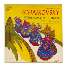 Renée Marcel – Tchaikovsky’s Violin Concerto D Major album art