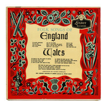 <cite>Folk Songs of England and Wales </cite>album art