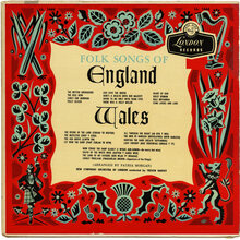 <cite>Folk Songs of England and Wales </cite>album art