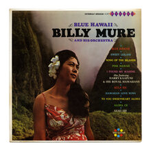 Billy Mure and His Orchestra – <cite>Blue Hawaii </cite>album art