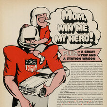 “Mom, win me my hero!” ad by Birds Eye (1966)