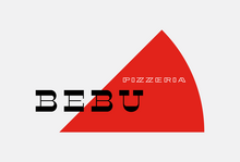 Pizzeria Bebu identity