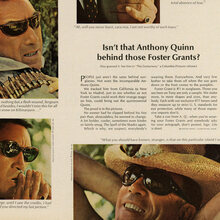 Foster Grant sunglasses ad (1966)