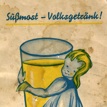 <cite>Süßmost – Volksgetränk!</cite>