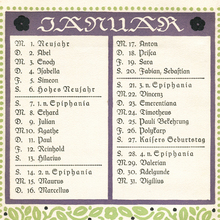 Wilhelm Raabe Kalender 1912