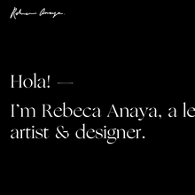 Rebeca Anaya portfolio website