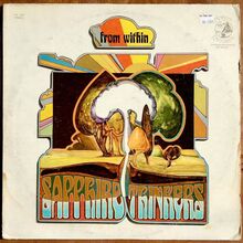 <span>Sapphire Thinkers – <cite>From Within</cite> album art, <span>Hobbit Records logo</span></span>