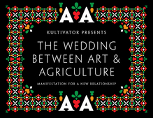 <cite>The Wedding between Art &amp; Agriculture</cite> invitation