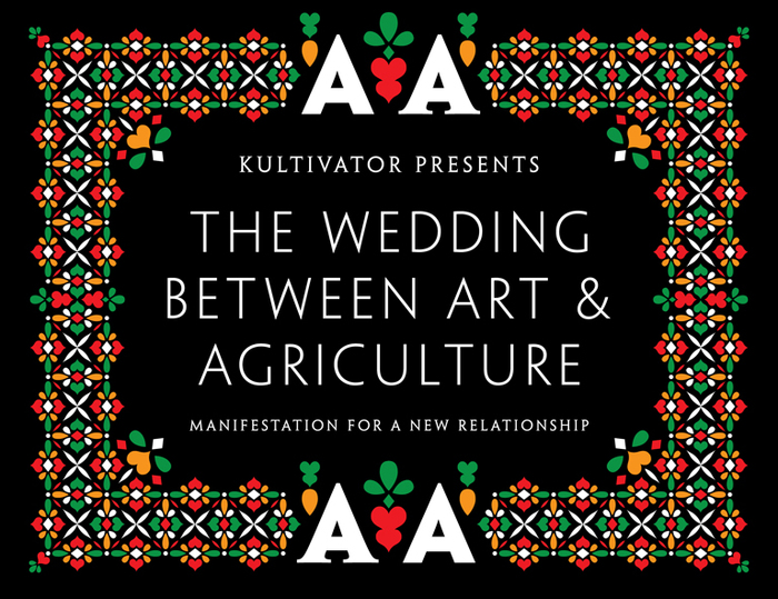 The Wedding between Art &amp; Agriculture invitation 1