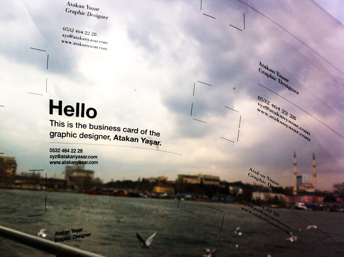 Atakan Yasar Business Cards 9