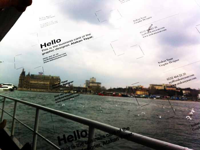 Atakan Yasar Business Cards 11