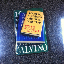 <cite>If on a Winter’s Night a Traveler</cite> by Italo Calvino (Harcourt, 1981)