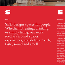 Samantha Eades Design portfolio website
