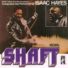 Isaac Hayes – <cite>Shaft</cite> soundtrack album art