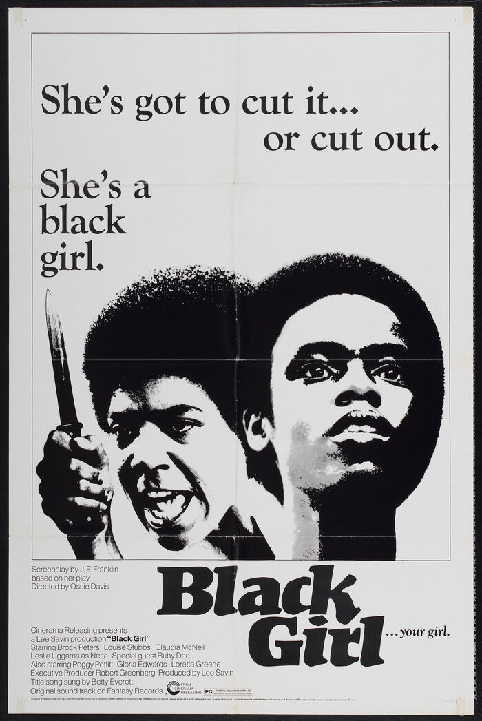 Black Girl movie poster