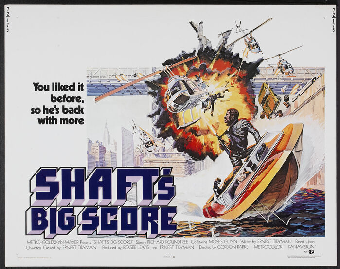 Shaft’s Big Score! movie posters 2