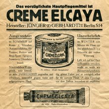 Creme Elcaya ad by Jünger &amp; Gebhardt