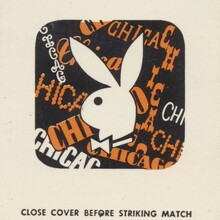 The Playboy Club city matchbook covers