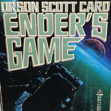<cite>Ender’s Game </cite>series book covers
