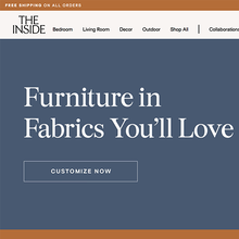 The Inside furniture website